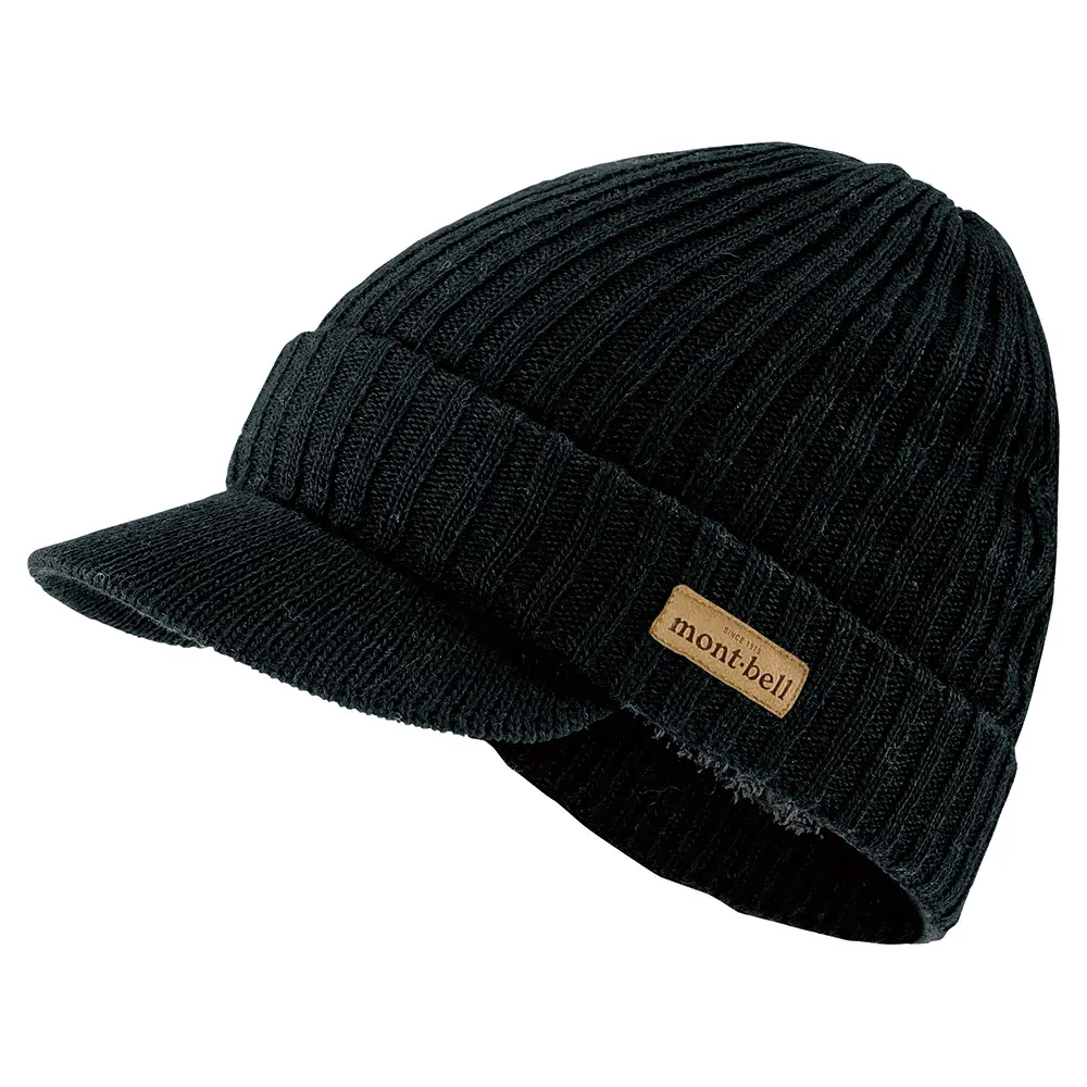 Rib Knit Bill Cap – Image 2