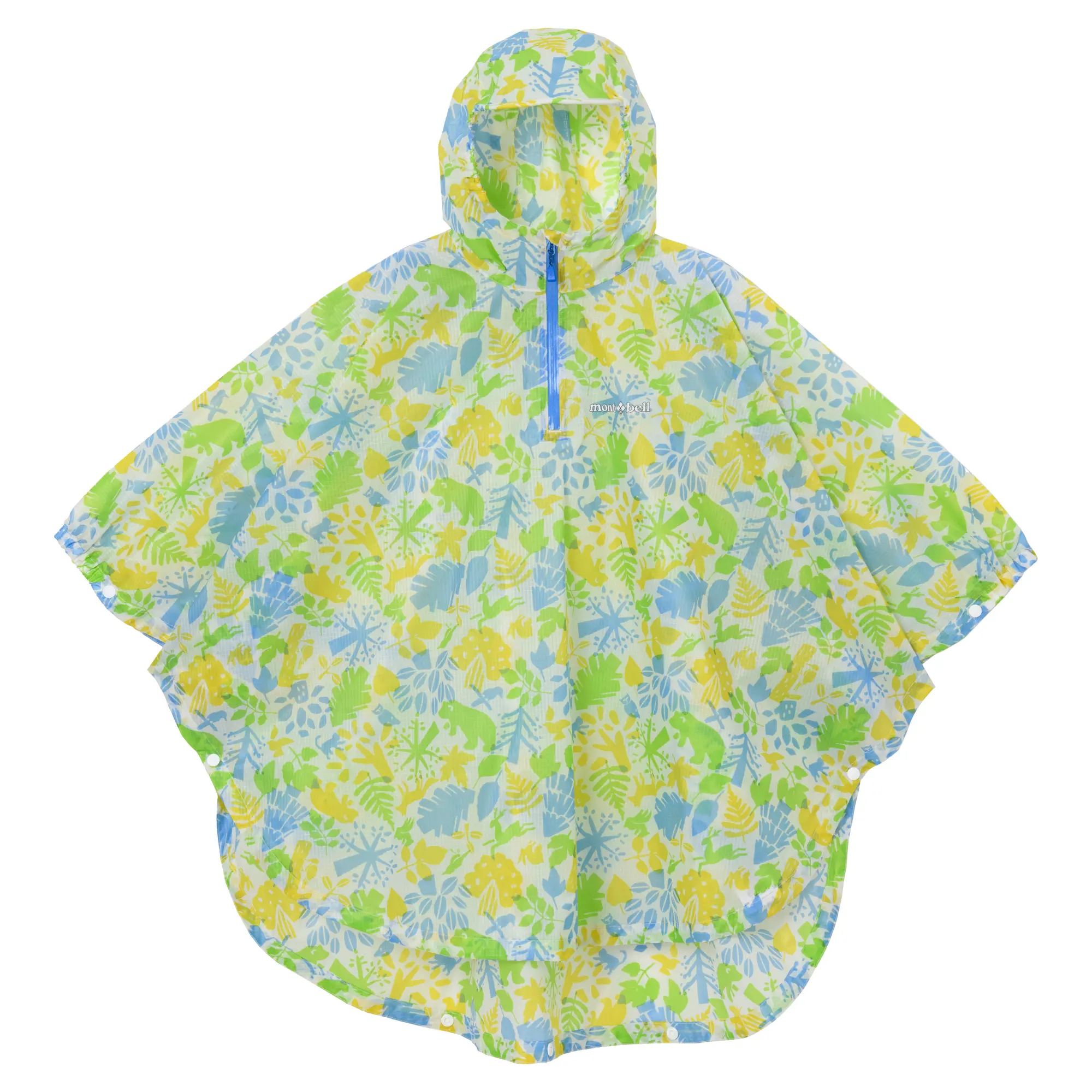 Print Trekking Rain Poncho Kid's 115-145