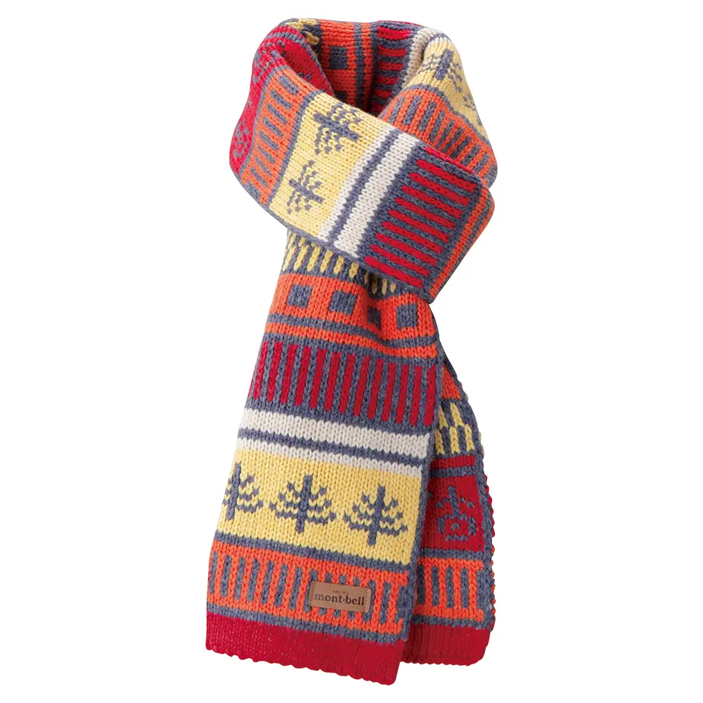 Knit Highland Muffler Forest