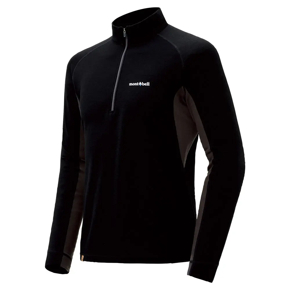 Merino Wool Plus Action Zip Neck Men's