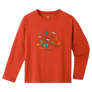 Wickron Long Sleeve T Kid's Camping 100-130
