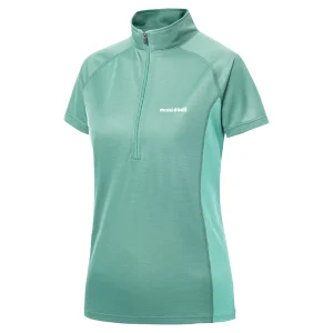 Cool Short Sleeve Zip Shirt Women's