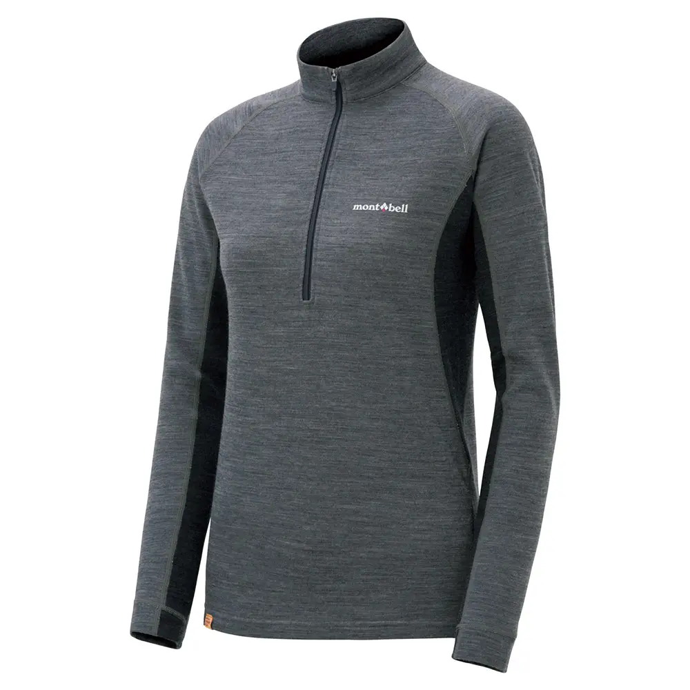 Merino Wool Plus Action Zip Neck Women's – Image 2
