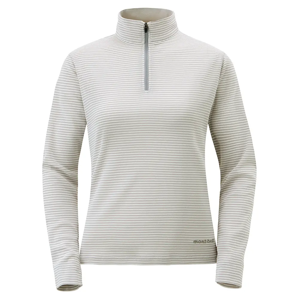 Wickron Striped Long Sleeve Zip Shirt Women's – Image 3