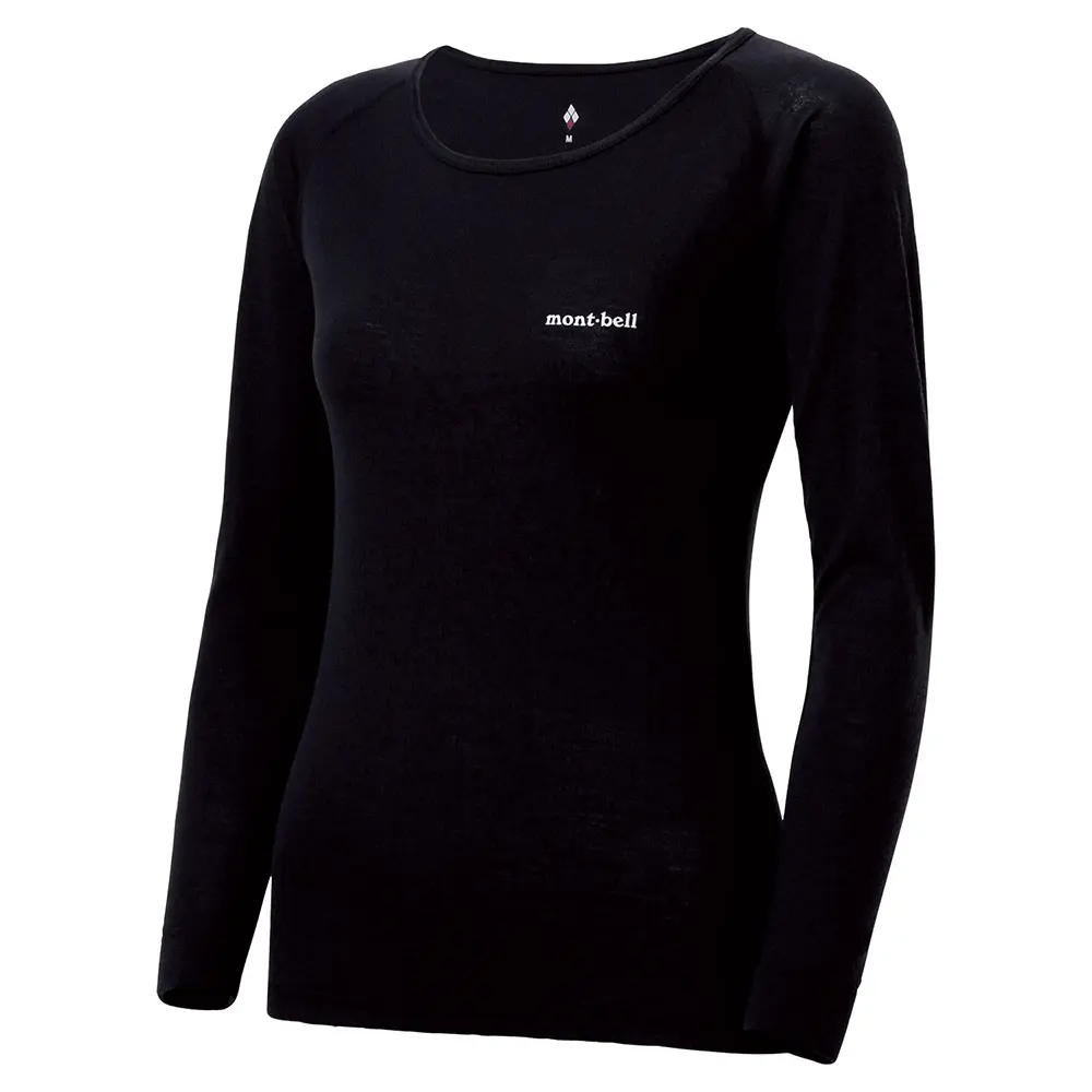 SUPER MERINO WOOL Light Weight Round Neck Shirt Women's – Image 2