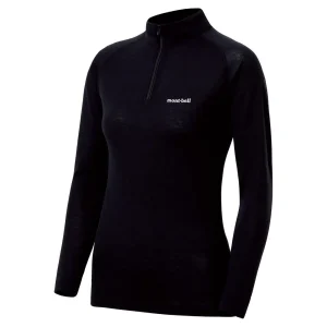 SUPER MERINO WOOL Middle Weight High Neck Shirt Women's