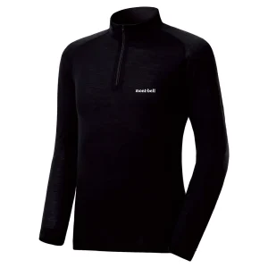 SUPER MERINO WOOL Middle Weight High Neck Shirt Men's
