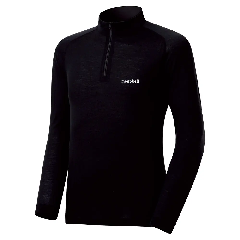 SUPER MERINO WOOL Middle Weight High Neck Shirt Men's