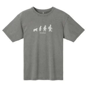 Washed Out Cotton T Walking Forward