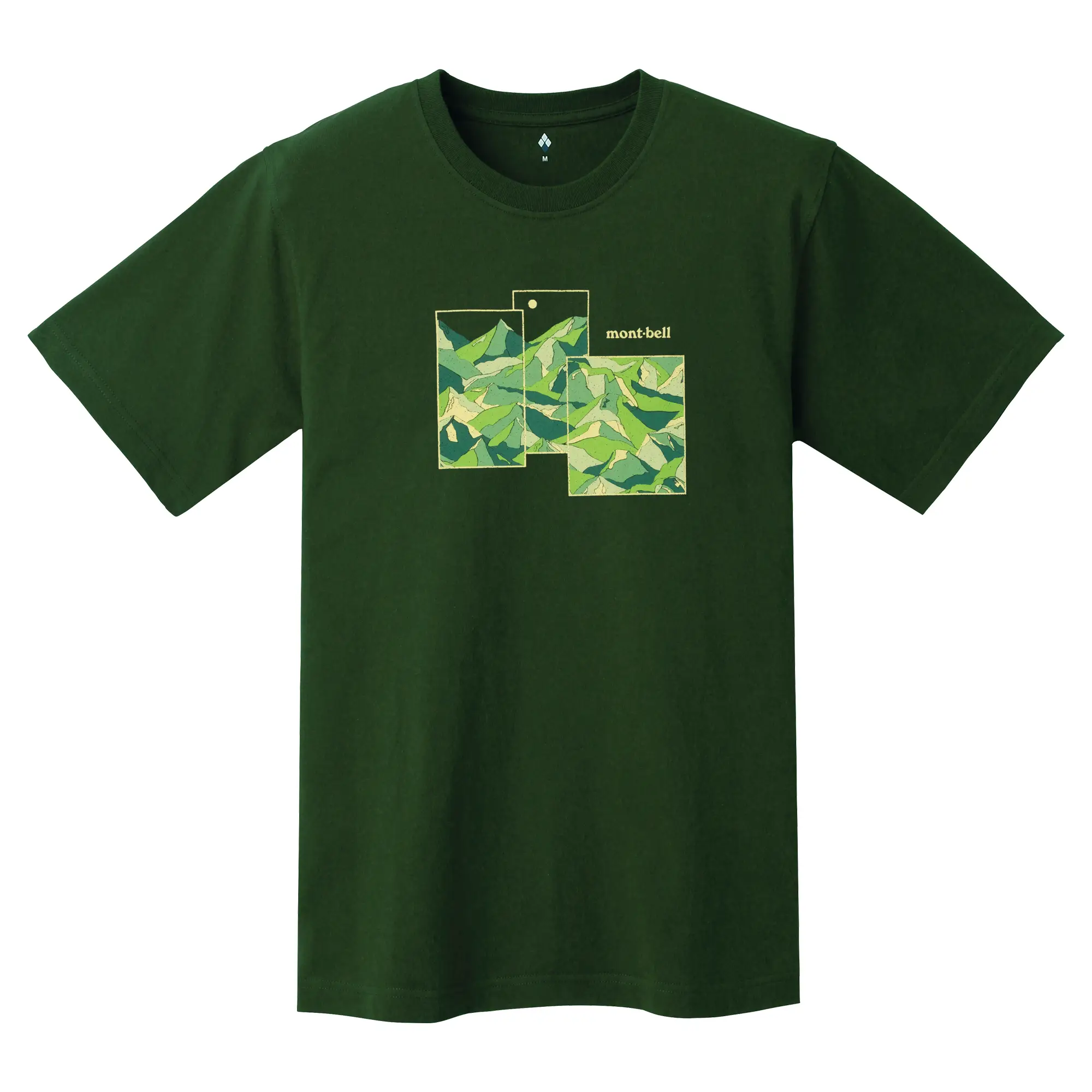 Pear Skin Cotton T Mountain Collage – Image 2