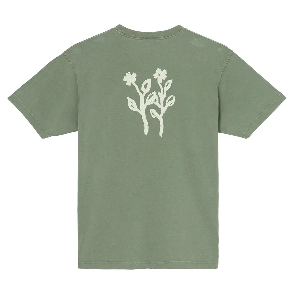 Washed Out Cotton T Wildflowers