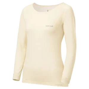 SUPER MERINO WOOL Light Weight Round Neck Shirt Women's