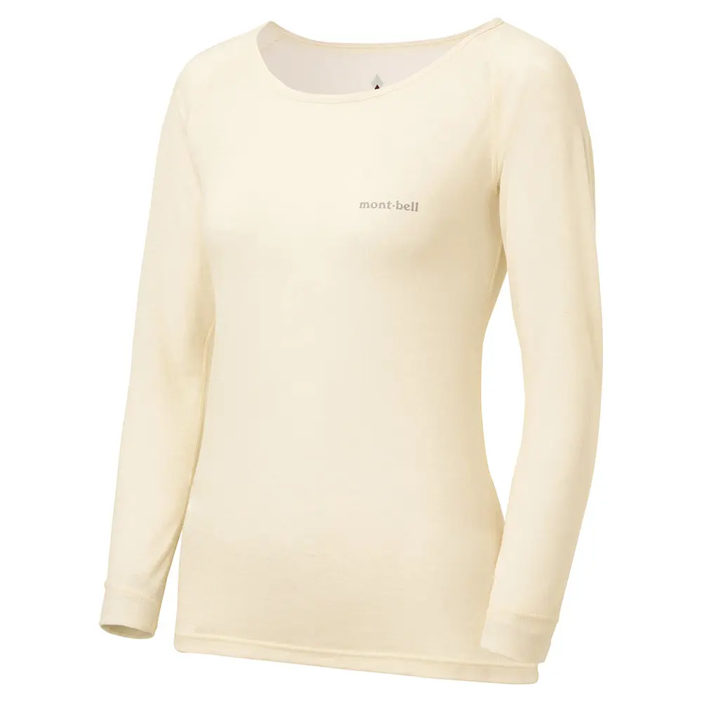 SUPER MERINO WOOL Light Weight Round Neck Shirt Women's