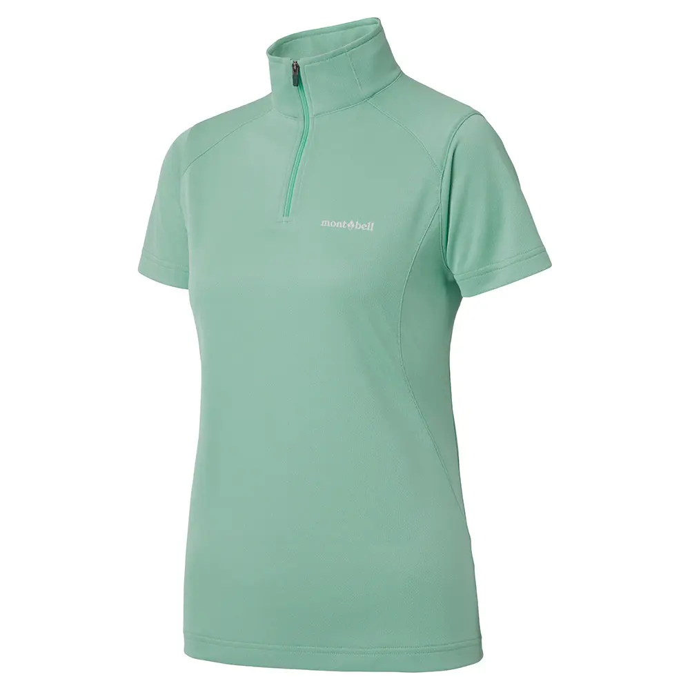 Wickron Zeo Short Sleeve Zip Shirt Women's – Image 2