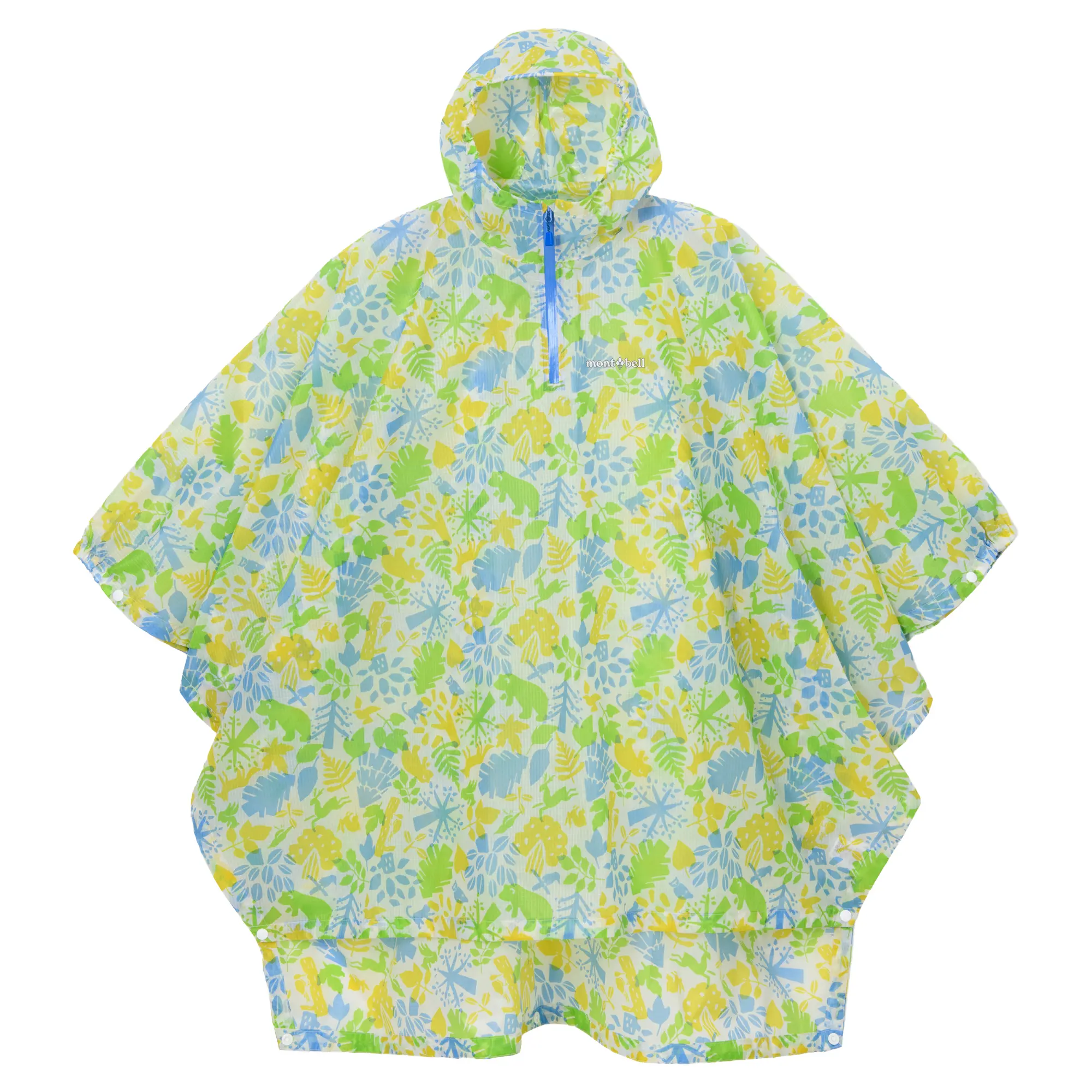 Print Trekking Rain Poncho Kid's 135-165