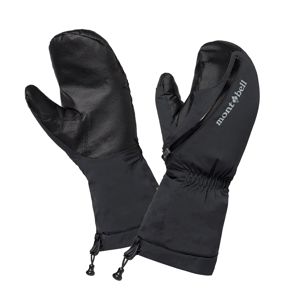 Powder Zip Mittens