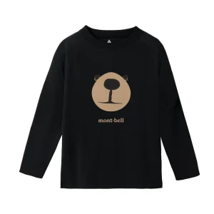 Wickron Long Sleeve T Kid's Monta Bear Face 100-130